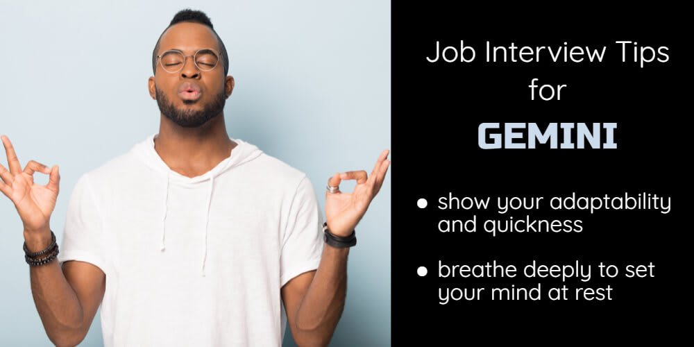 Job Interview Tips for Gemini