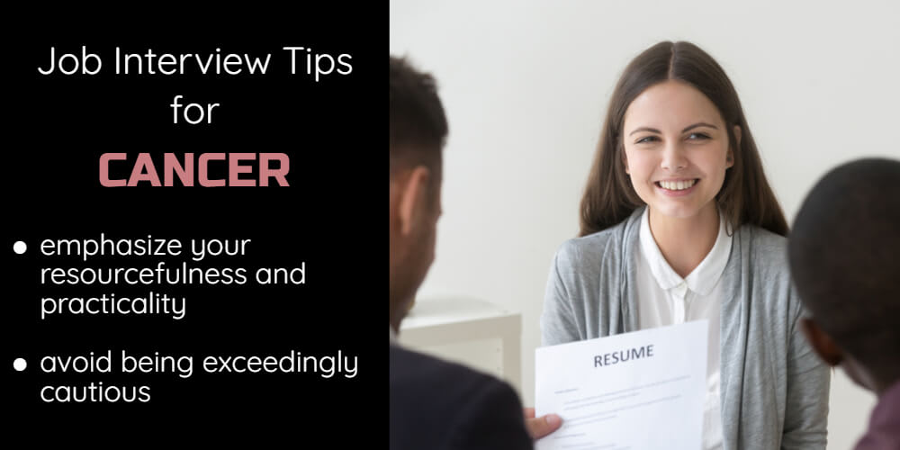 Job Interview Tips for Cancer