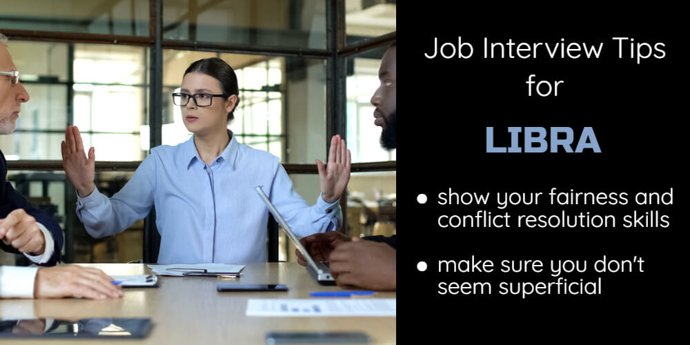 Job Interview Tips for Libra