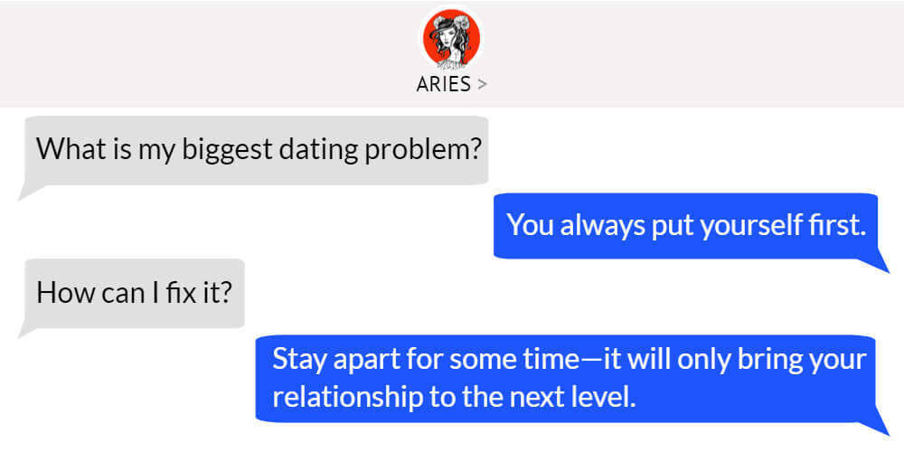 Aries worst dating problem