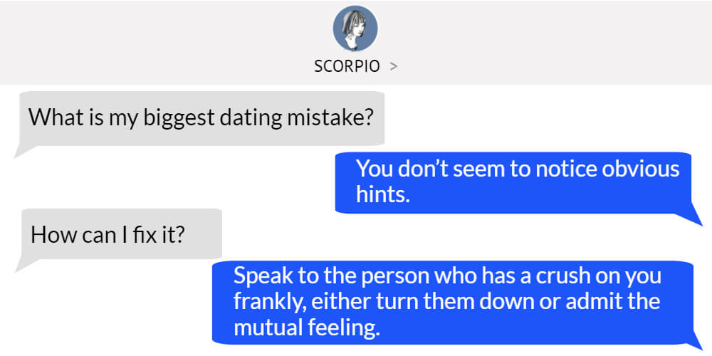 Scorpio worst dating problem