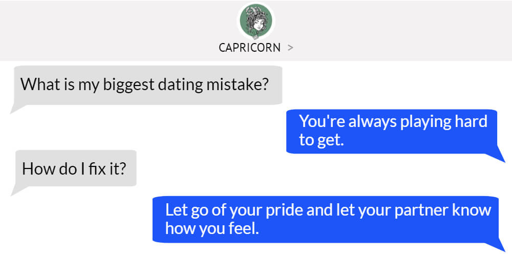 Capricorn worst dating problem