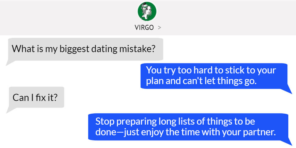 Virgo worst dating problem