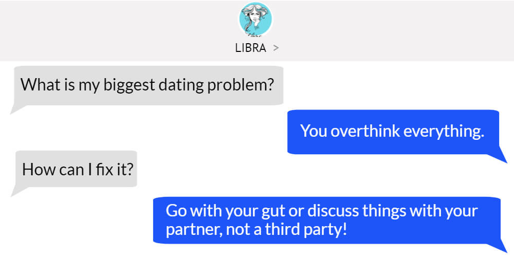 Libra worst dating problem