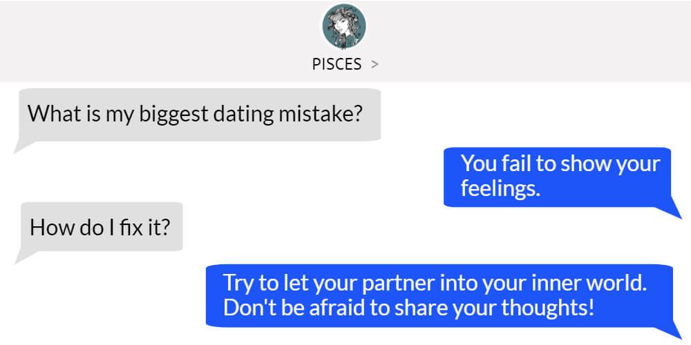 Pisces worst dating problem