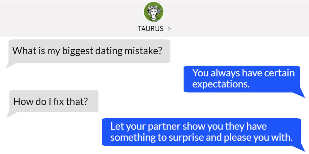 Taurus worst dating problem