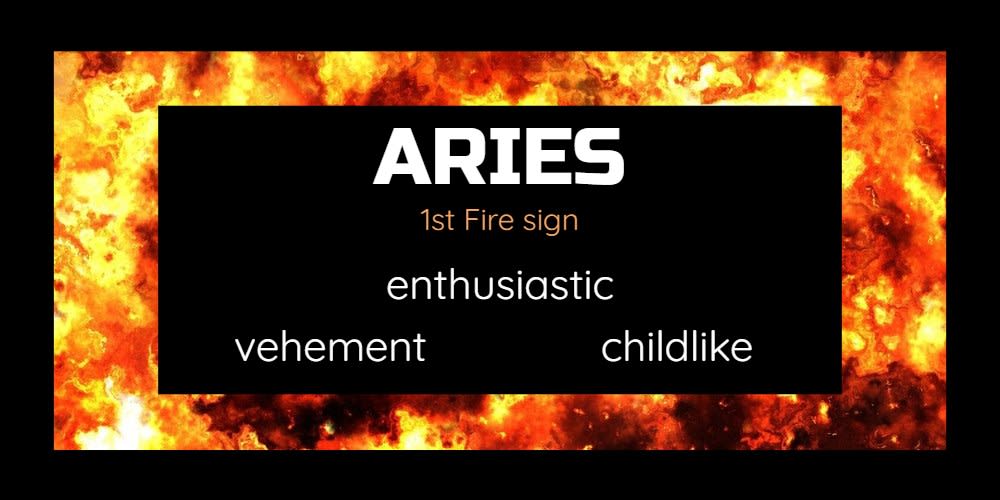 Aries Element