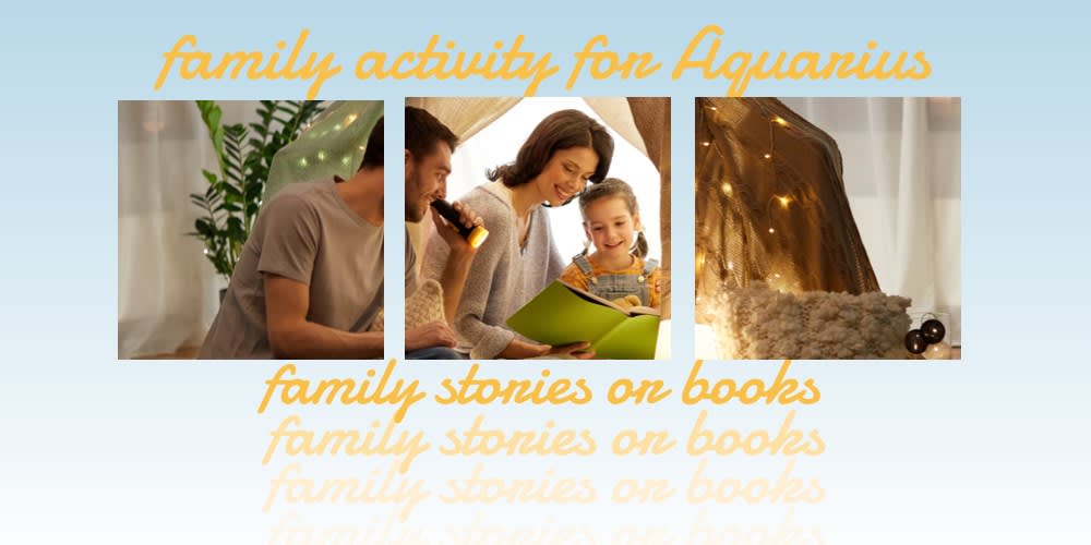 family activities for Aquarius