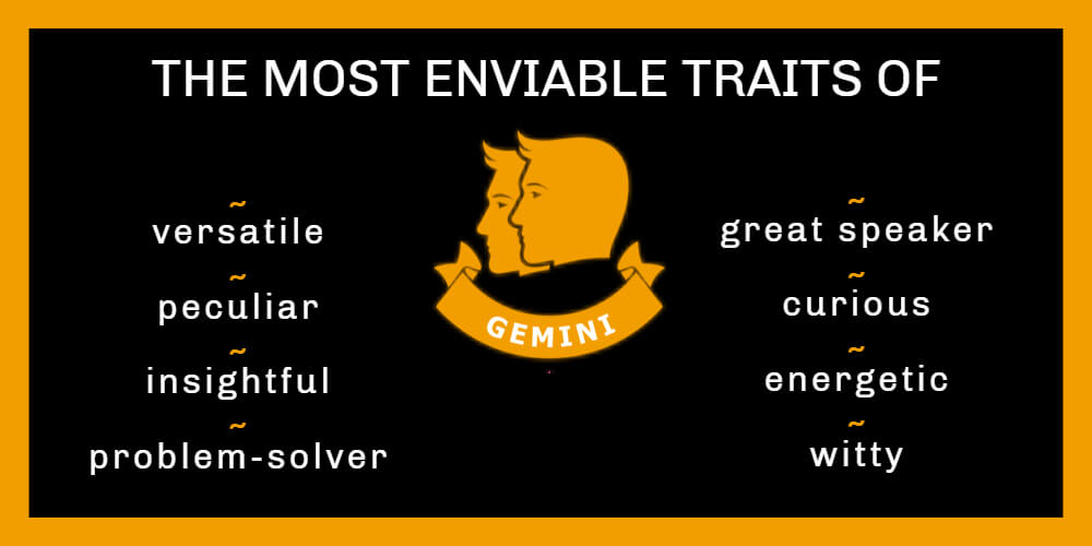 The most enviable traits of Gemini