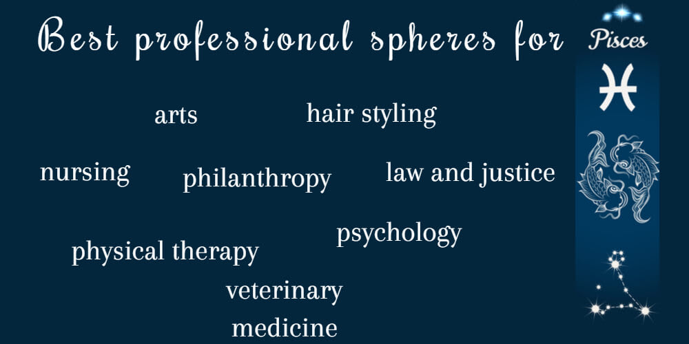 Best careers for Pisces