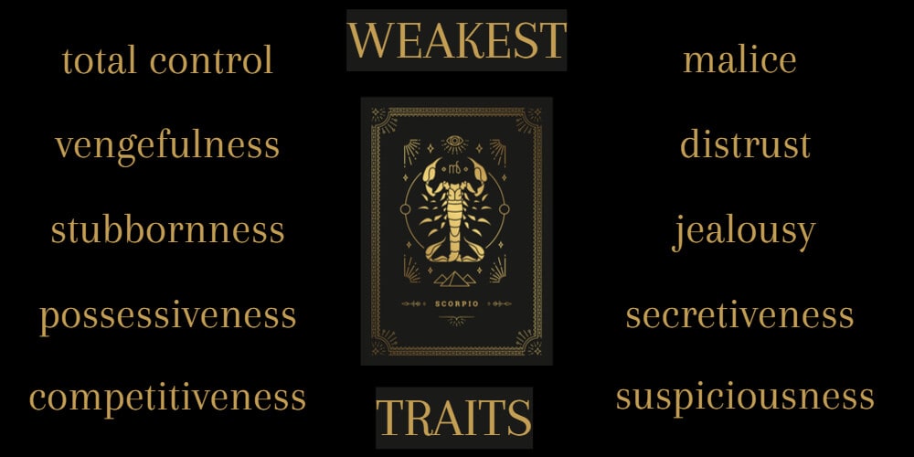 Scorpio bad traits