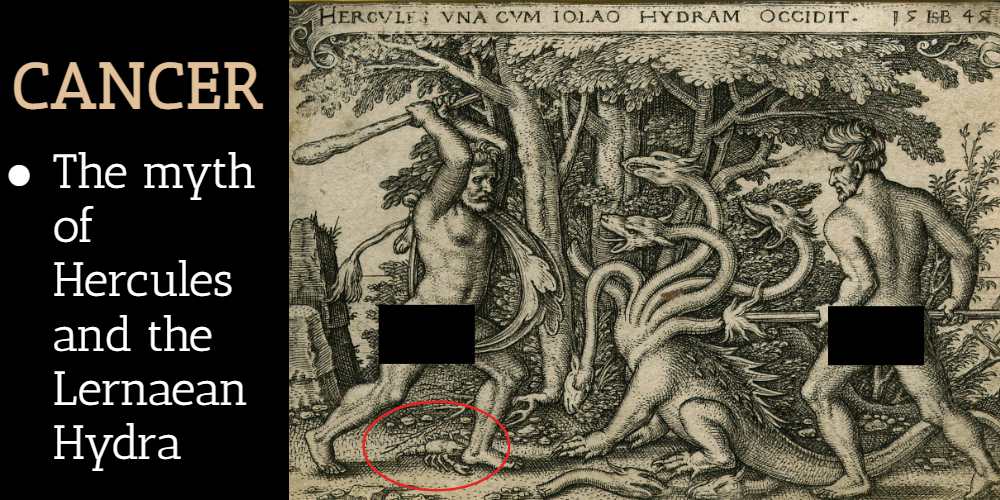 Hercules slaying the Lernean Hydra