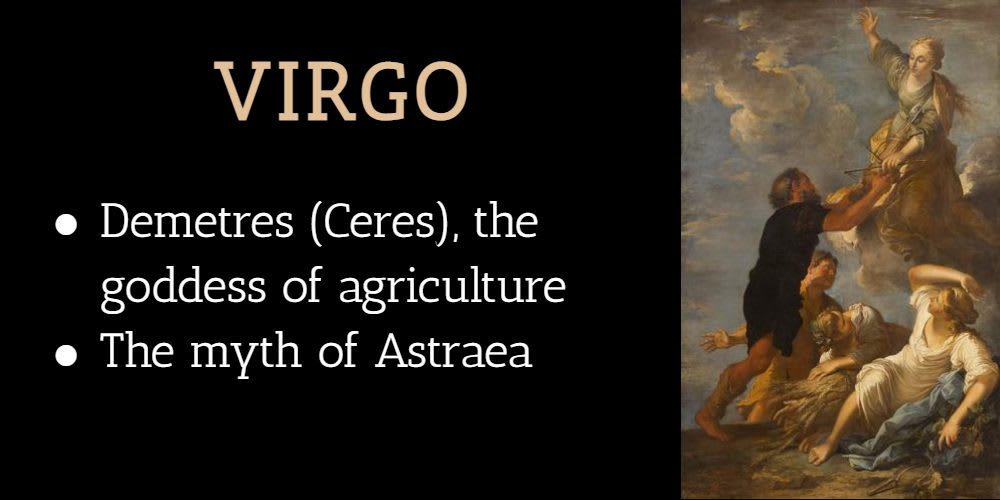 Astrea, the virgin goddess of Innocence and purity