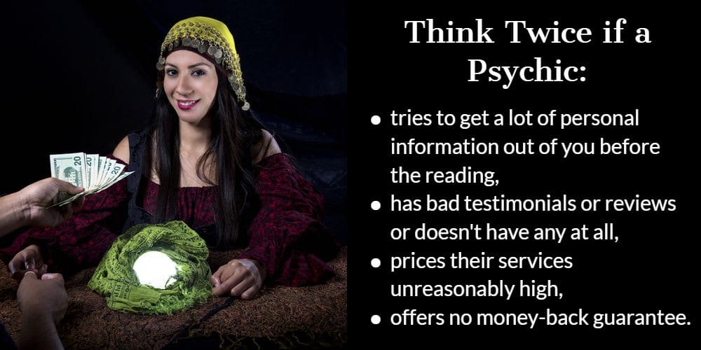 How to avoid a bad psychic