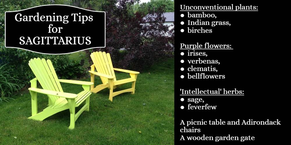 Gardening Tips for Sagittarius