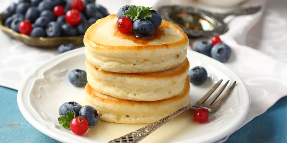 World Cuisine Recipes: Fluffy Japanese Pancakes