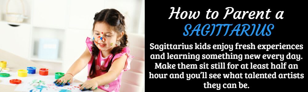 Parenting tips for Sagittarius