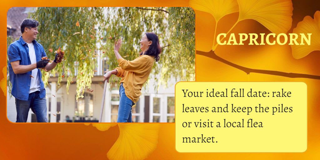 Best Autumn Date Ideas for Capricorn