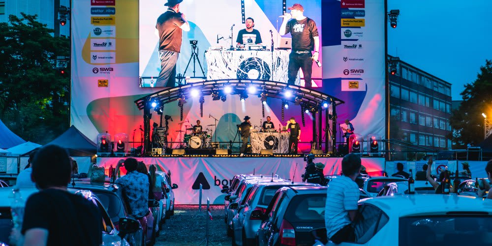 When restrictions started to lift, many artists had drive-in concerts!
