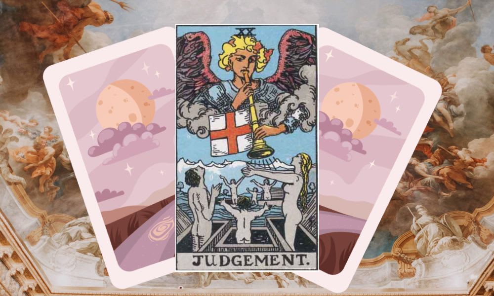 The Judgement card can signal the beginning of a spiritual awakening.