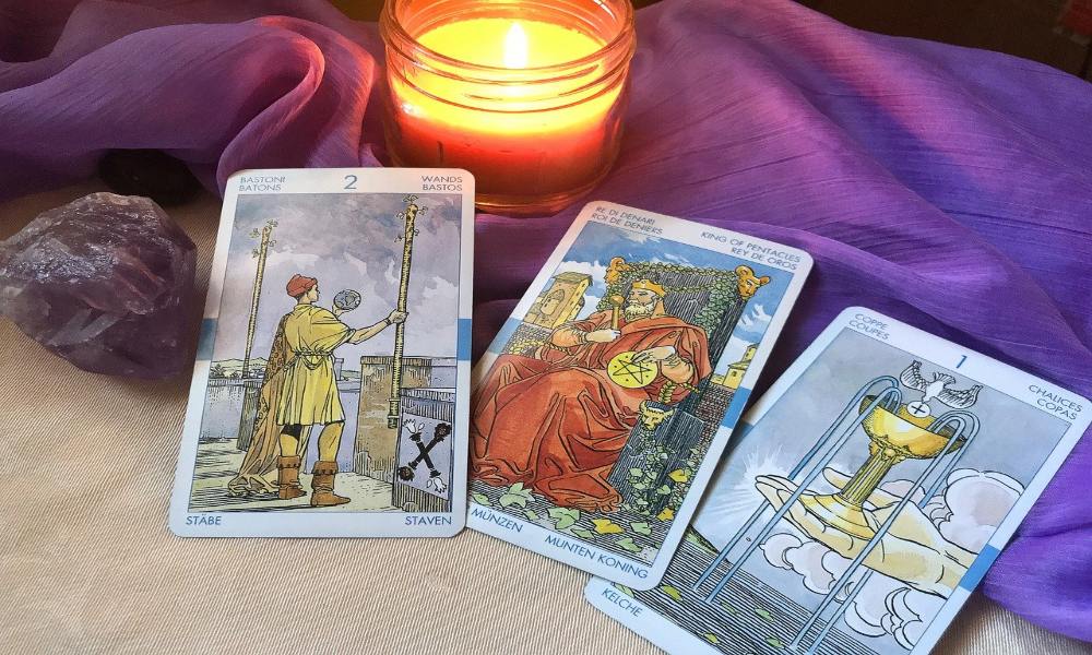 King of Cups will show you your emotional strength or lack thereof. Which do you carry?