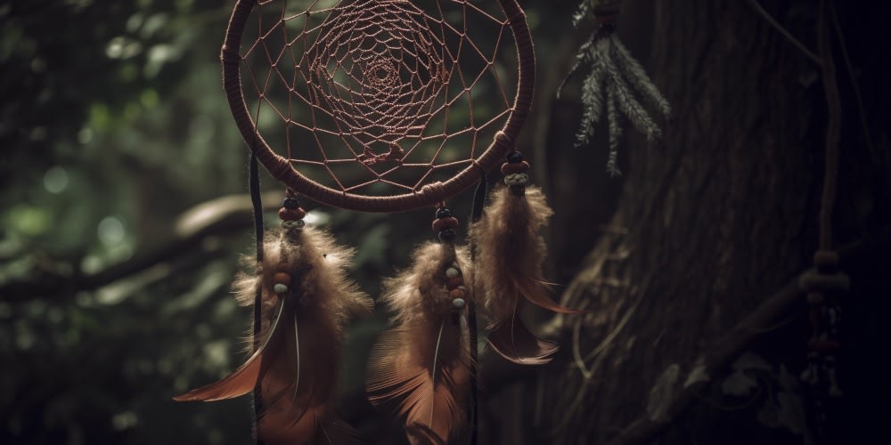 Good luck talisman for Pisces is a dreamcatcher