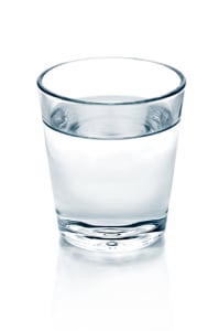 glass of water