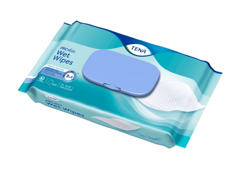 Tena wet wipes