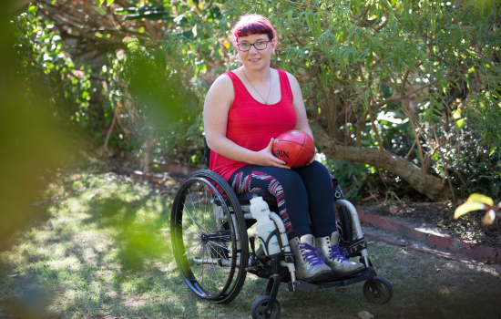 Rosie Jenes Wheelchair Footballer