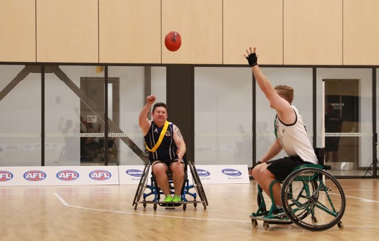 Wheelchair Aussie Rules