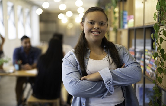 SLES Support Young girl with SLES Support