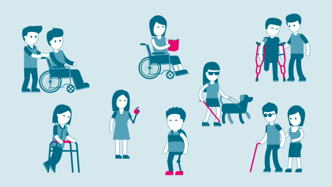 Support coordination Illustration of disability support