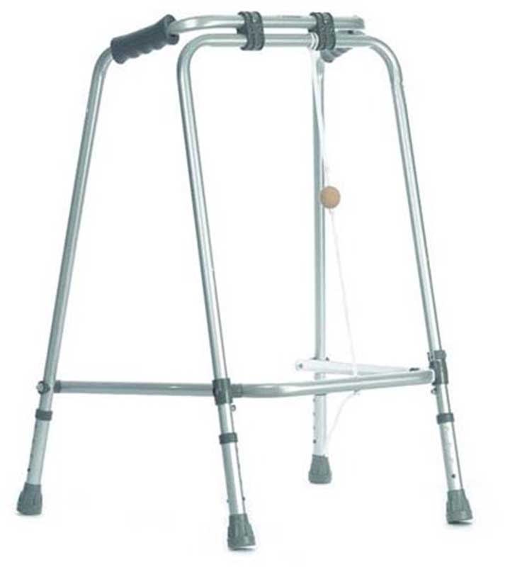 Folding Walking Frame with Wheels