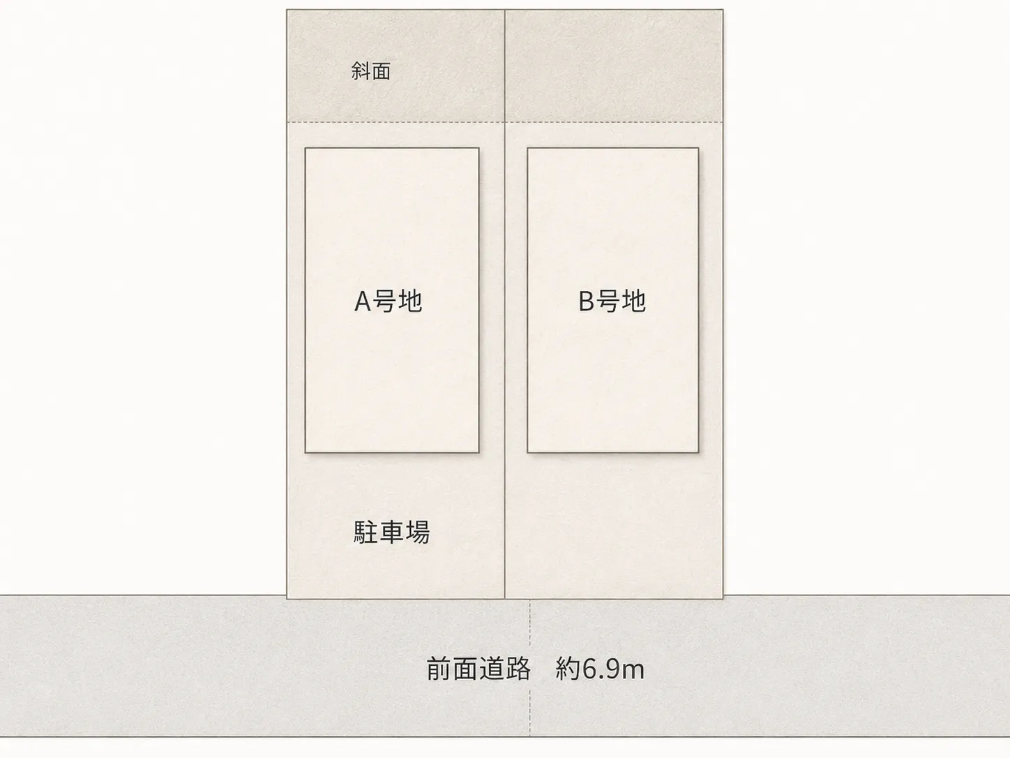 区画配置図