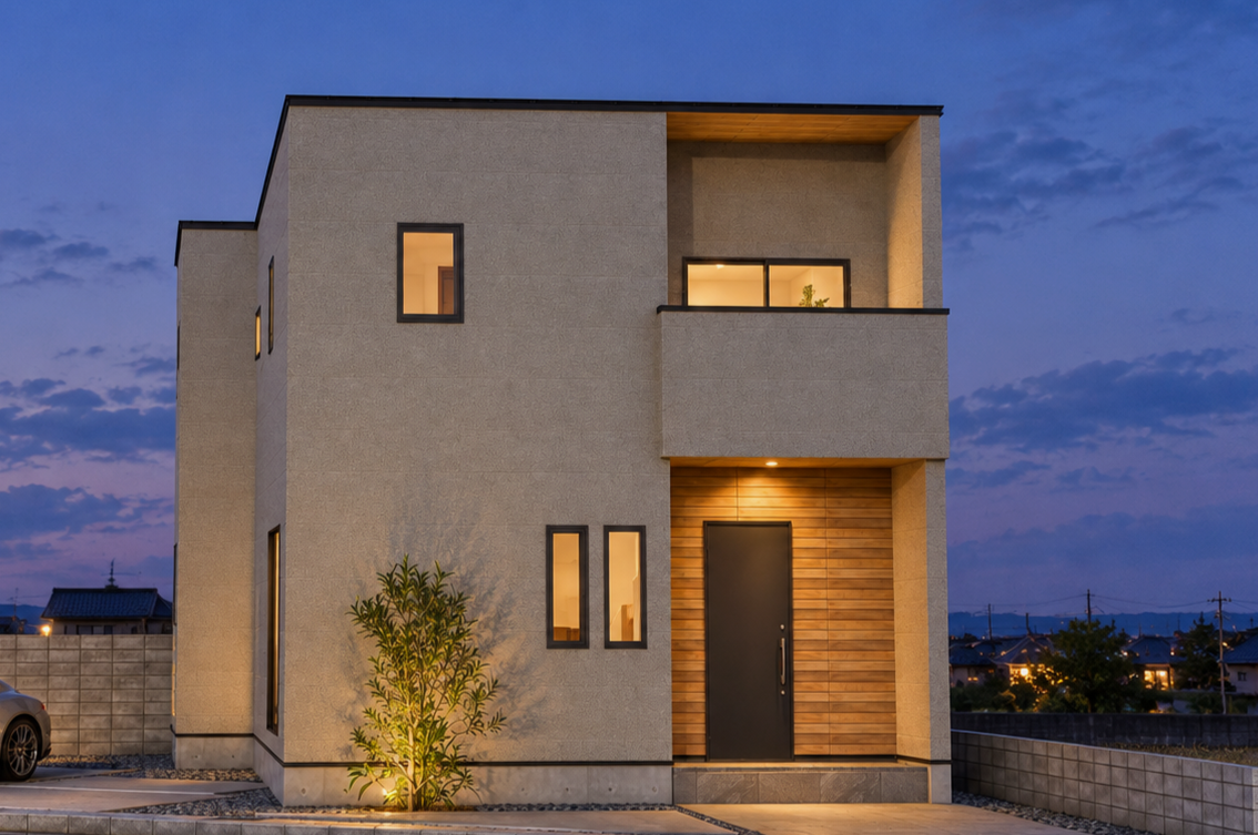 EXTERIOR DESIGN　 街並みに映える、洗練された佇まい。