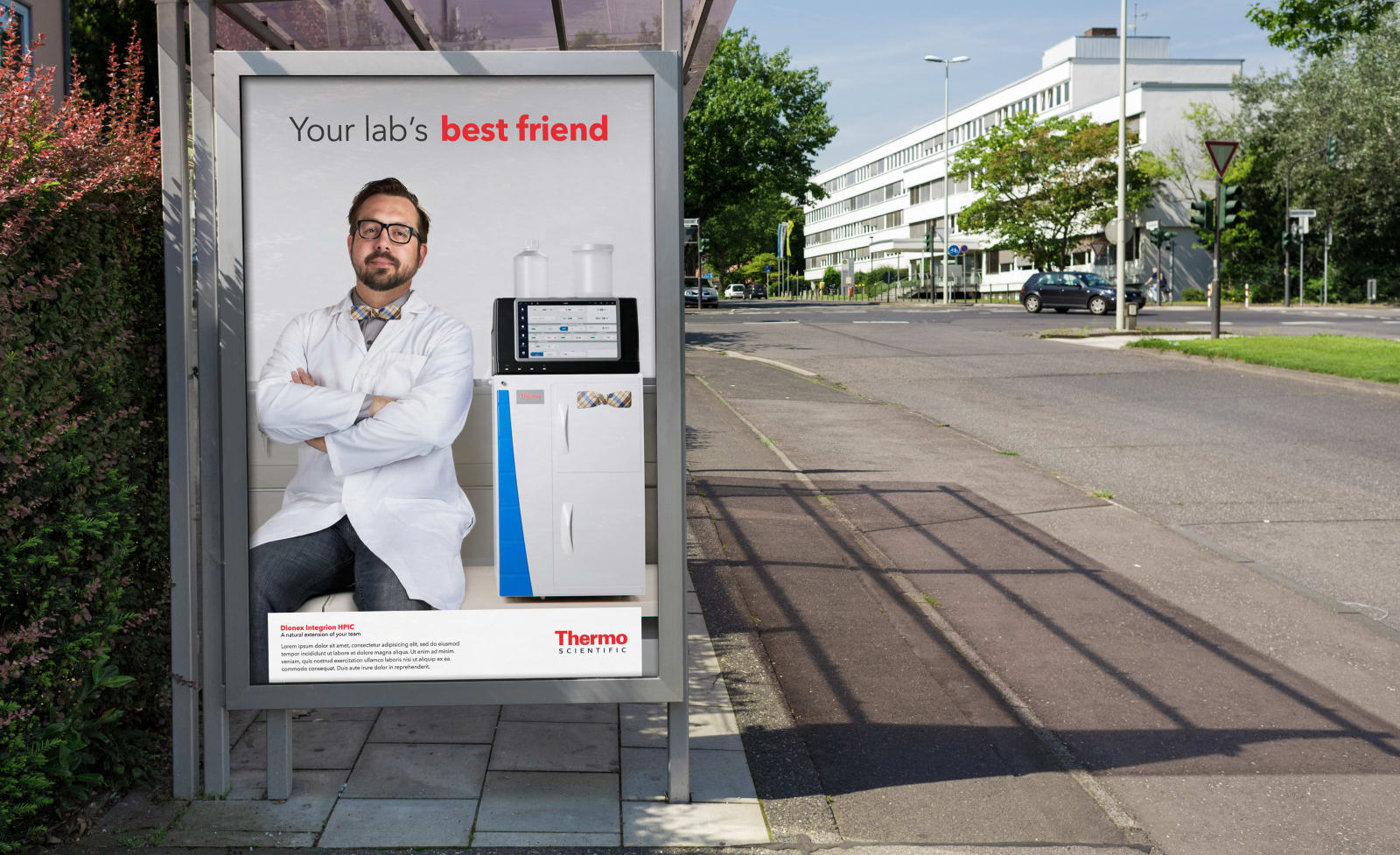 Thermo Scientific Best Friend Bus Ad