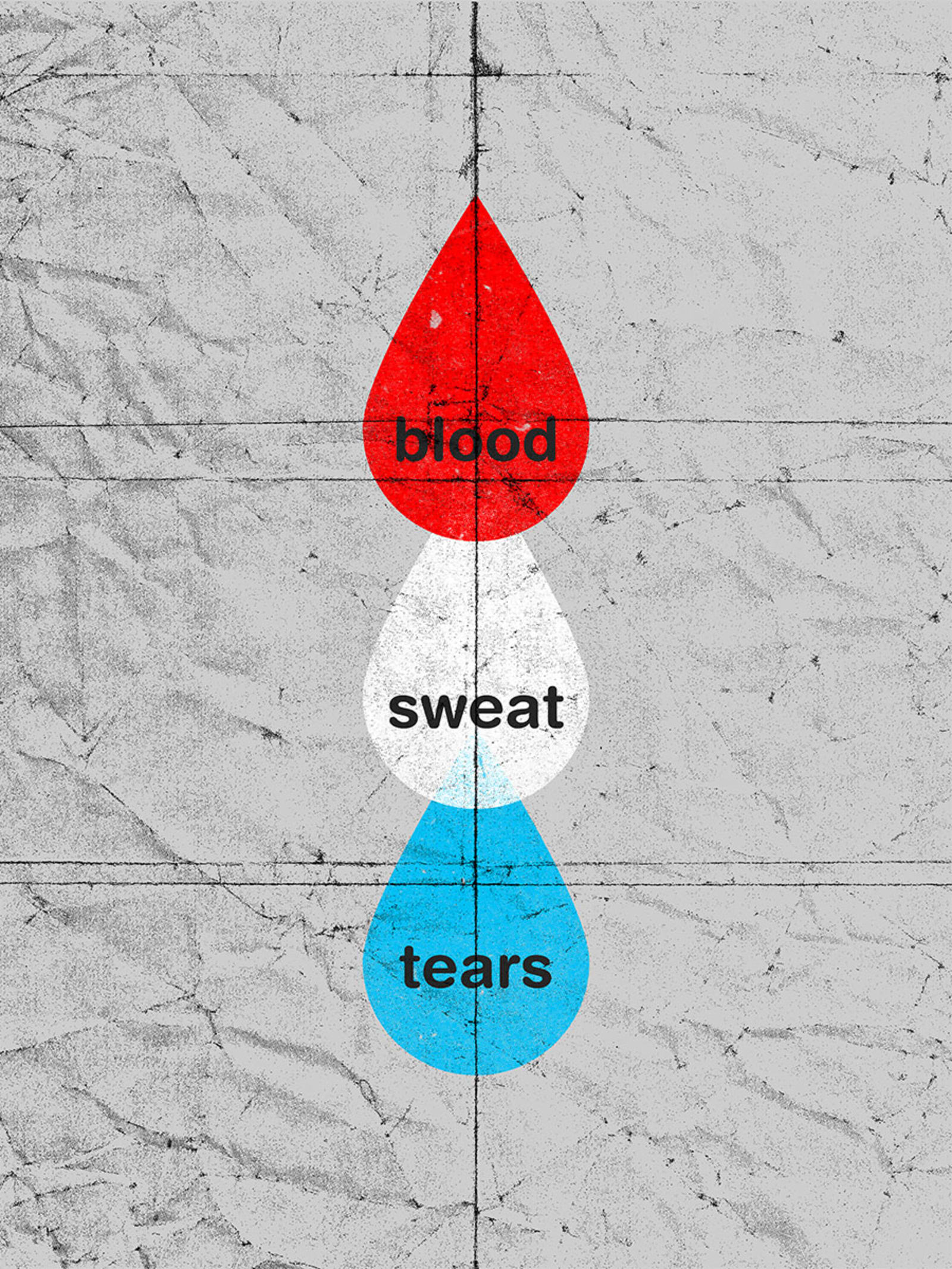 Blood, Sweat, and Tears Poster