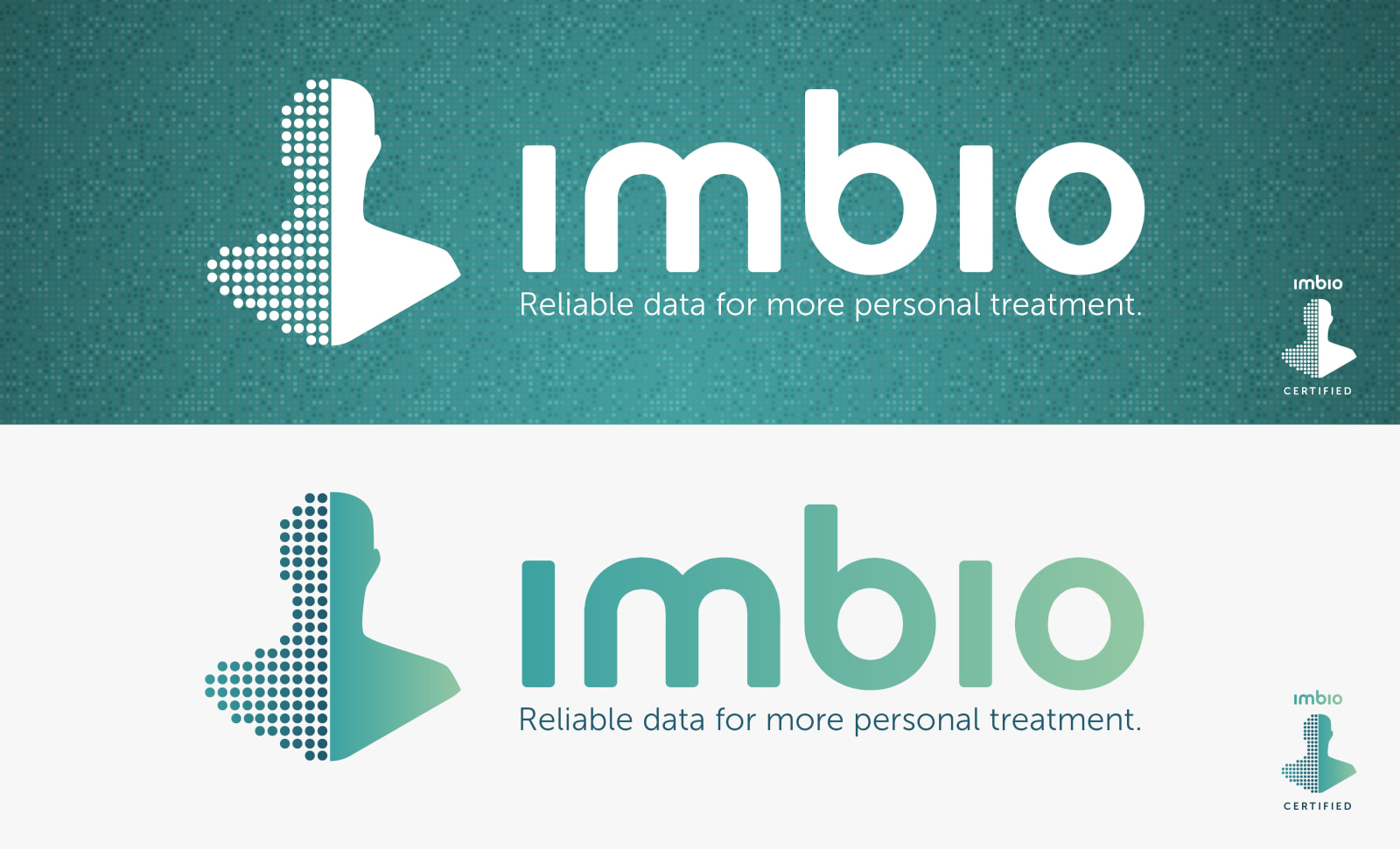 Imbio Data Points Logo Treatment