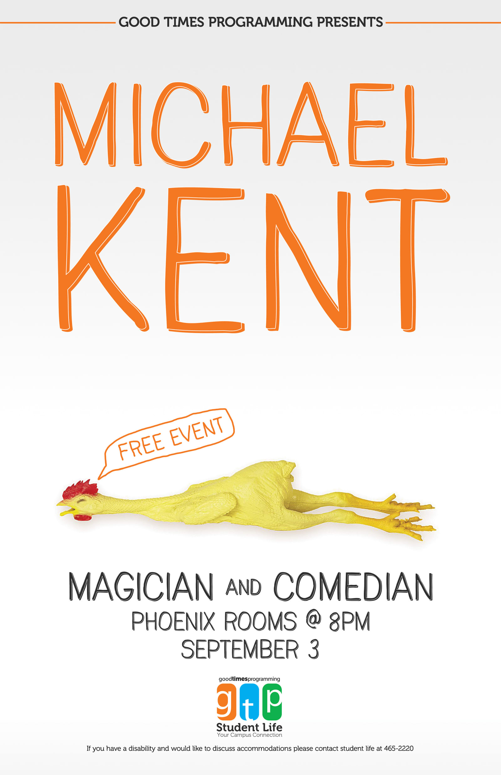 Michael Kent Poster