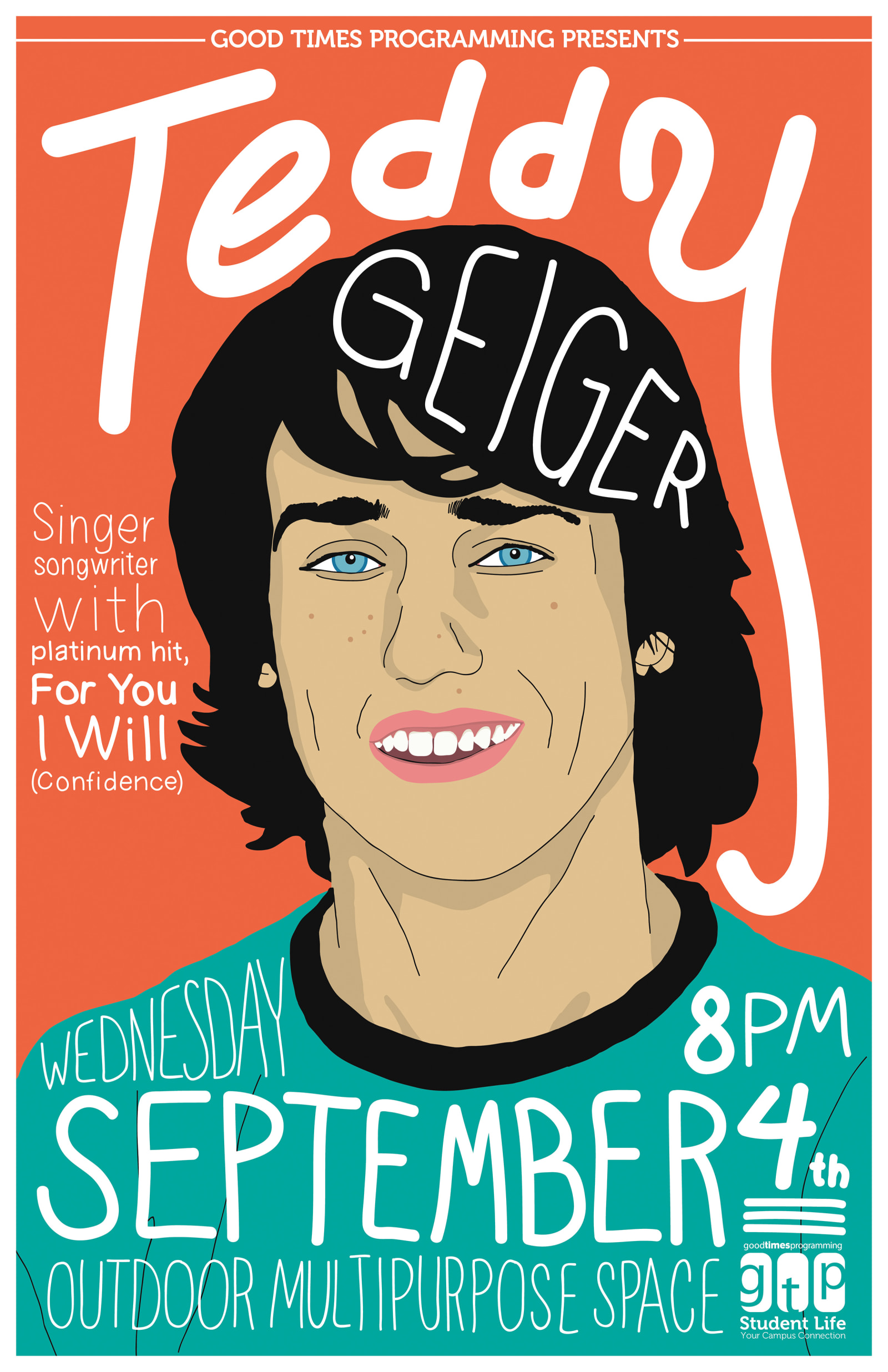 Teddy Geiger Poster