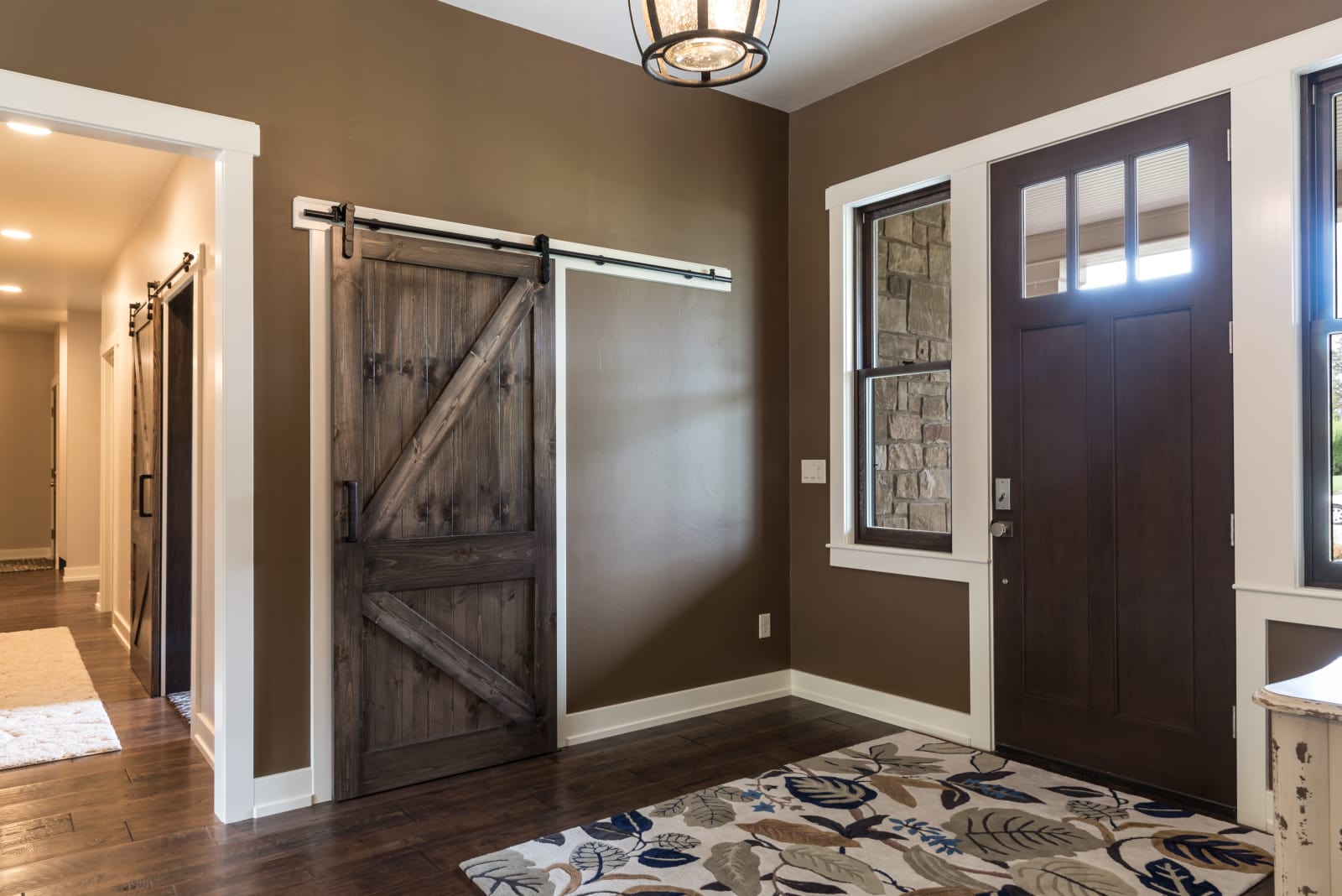 Van's Lumber Photography Entryway Barn Door