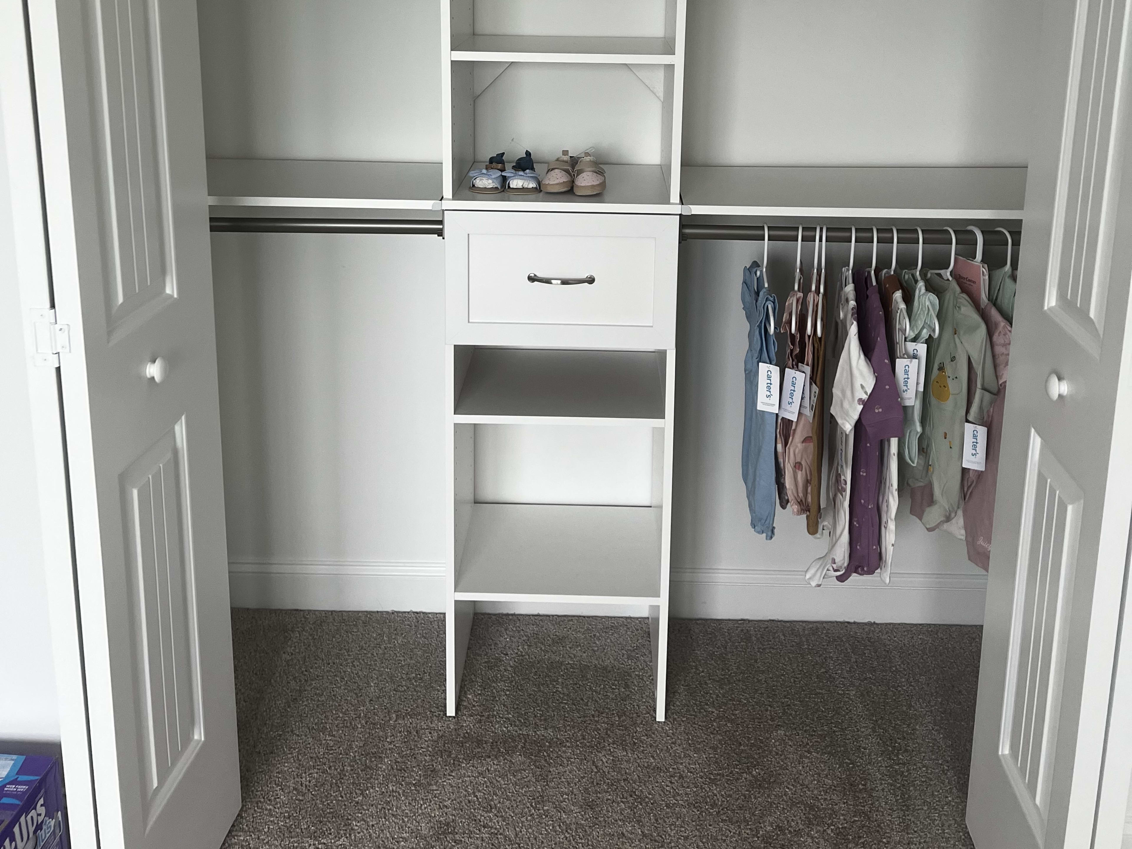 Closet Remodel after