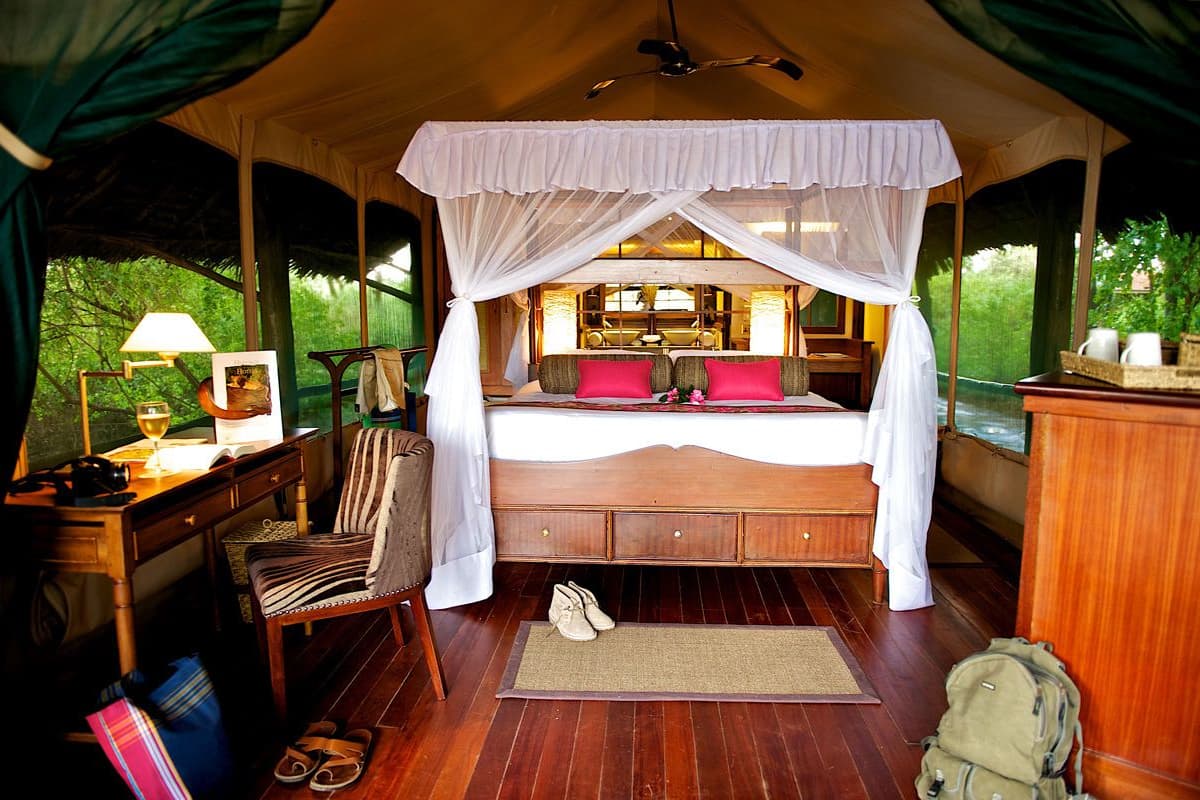 Standard Tent at Samburu Intrepids Tented Camp, Samburu, Kenya