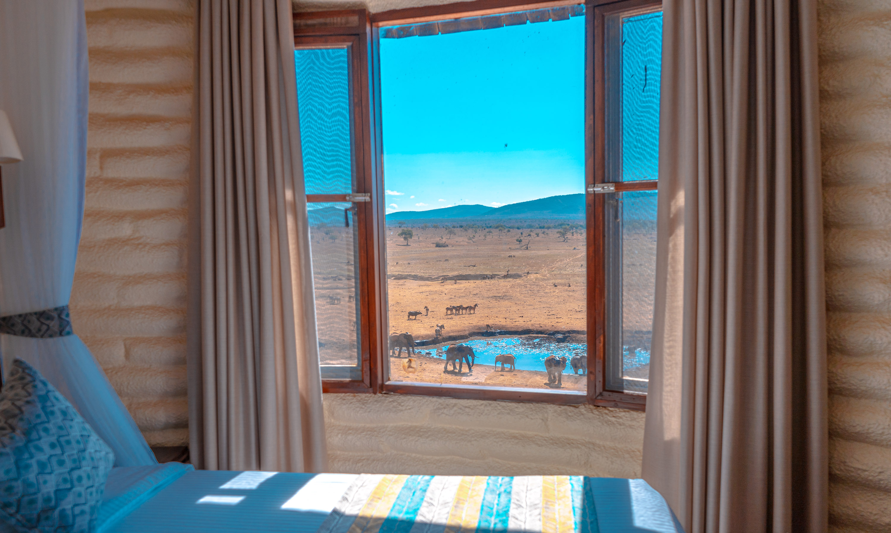 Salt Lick Safari Lodge, Tsavo, Kenya