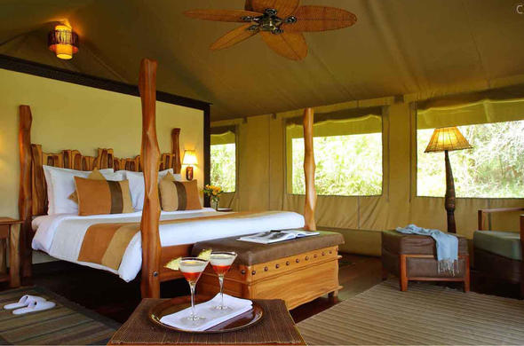 Standard Tent at Sarova Mara Game Camp, Maasai Mara, Kenya