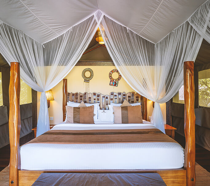 Olchani Luxury Club Tent at Sarova Mara Game Camp, Maasai Mara, Kenya