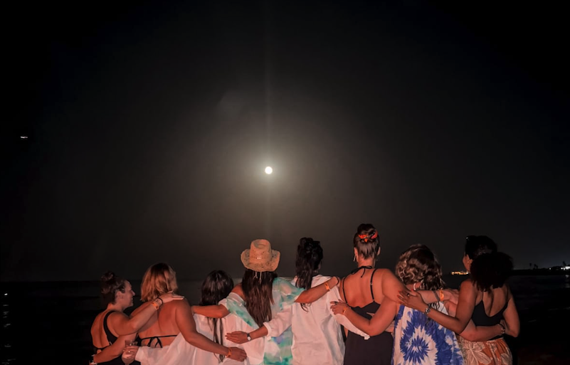 Healing under the moon on Sicilian Summer Reset retreat