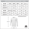 Cotton LS Tee Sizing Chart