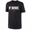Townsville Fire Black Performance Tee