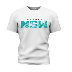 White Cotton 'Indigenous' Tee 